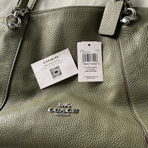 Coach Kacey Satchel - Dark Sage
